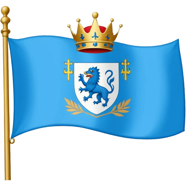 Bandera de Galicia emoji