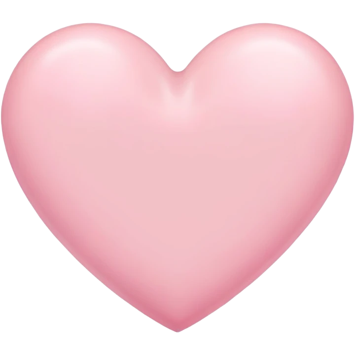 Pastel heart emoji