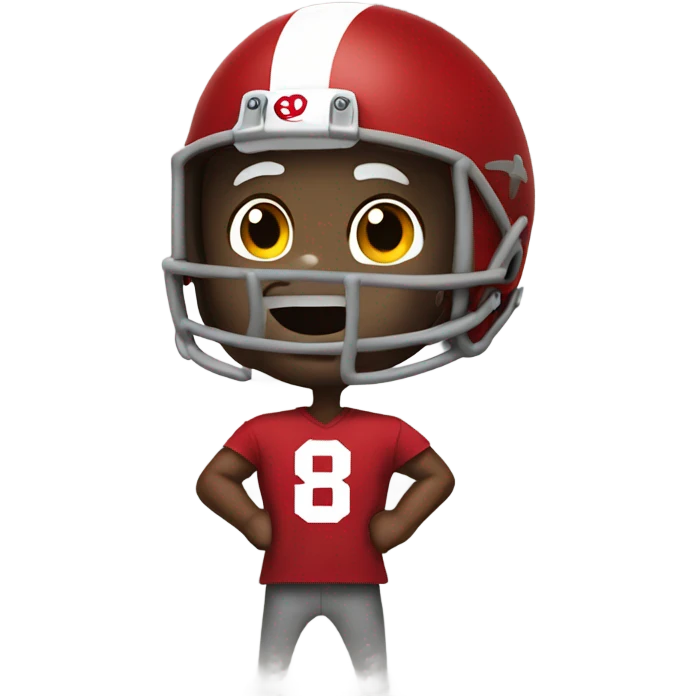 Brutus the buckeye emoji
