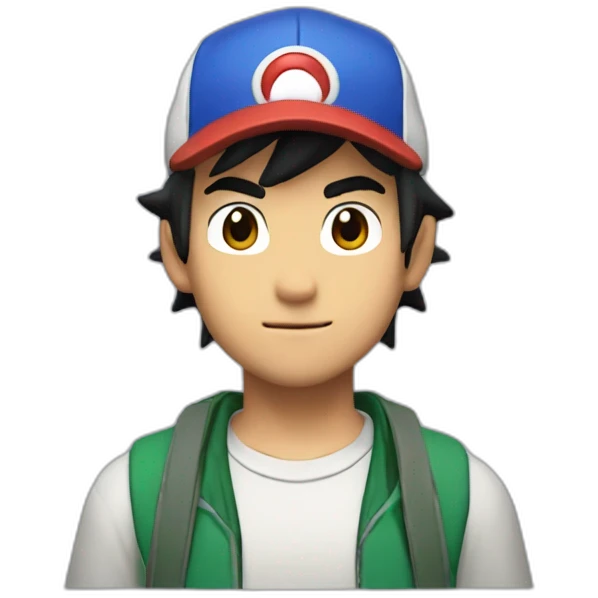 Ash ketchum emoji