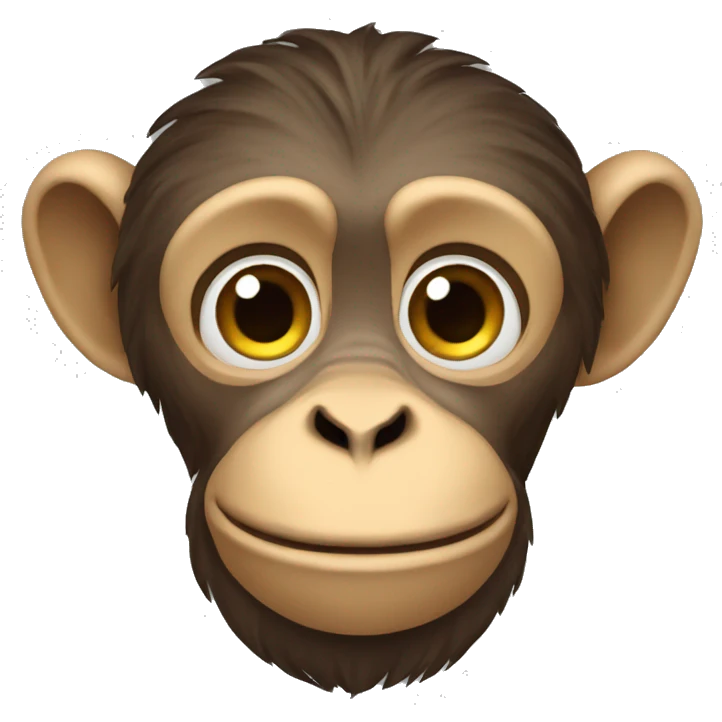 Monkey contento emoji