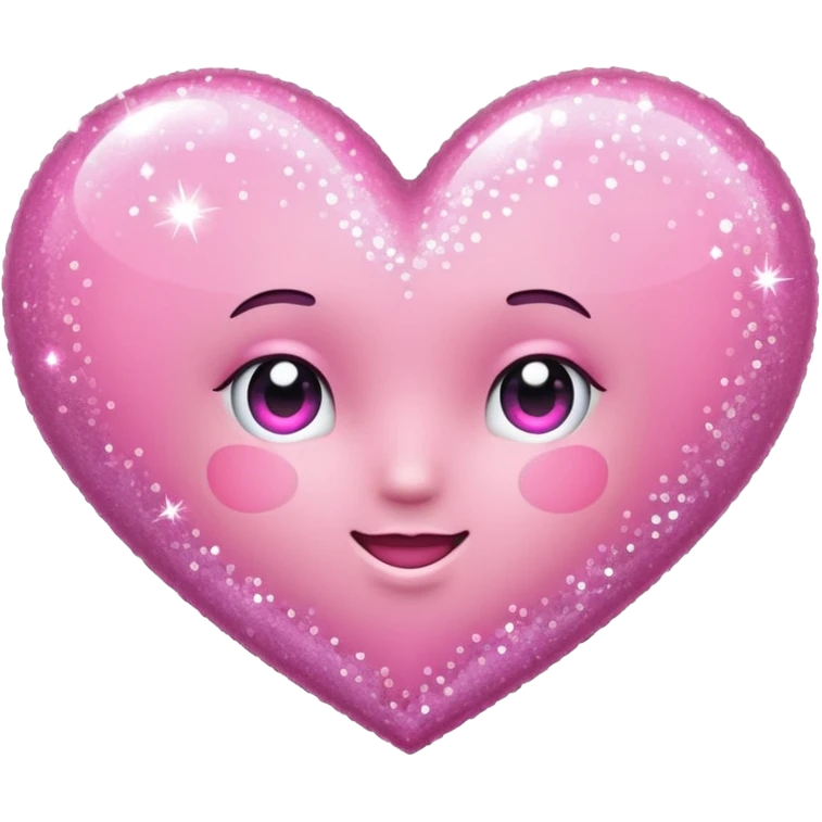 pink heart with sparkles emoji