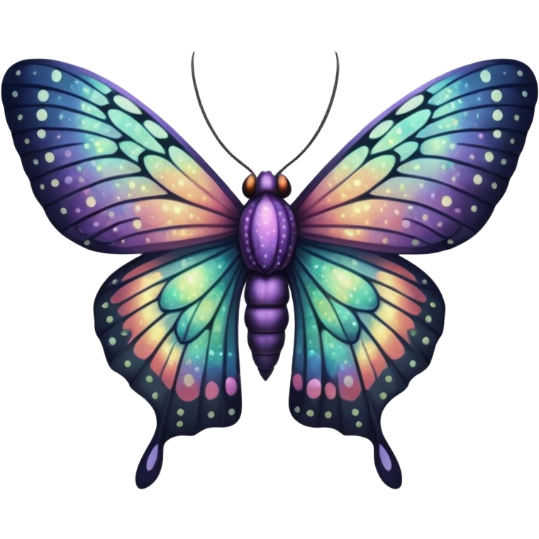 Stardust moth emoji