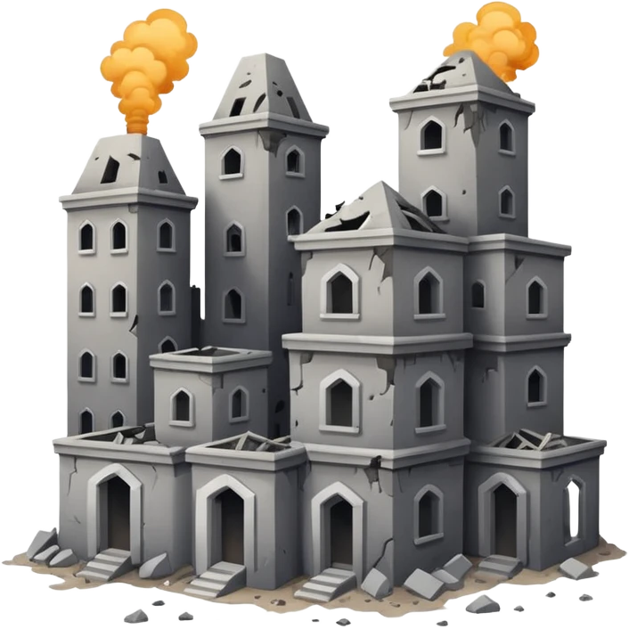 City being destroyed emoji