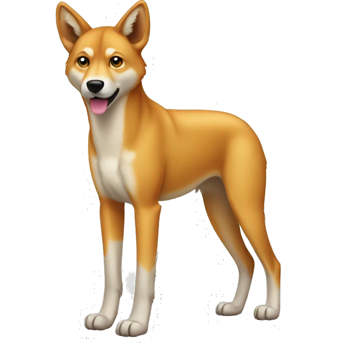 Dingo Full Body emoji