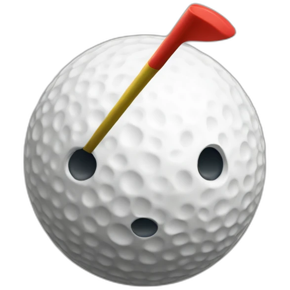 Hole-in-one emoji