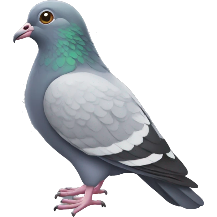 Pigeon emoji ios style emoji