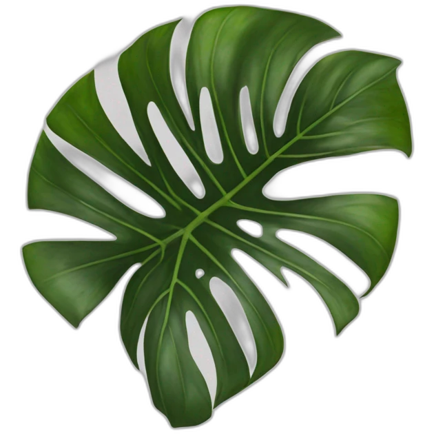 monstera adansonii emoji