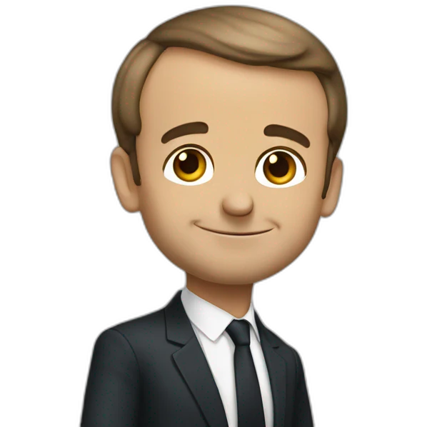 Emmanuel Macron emoji
