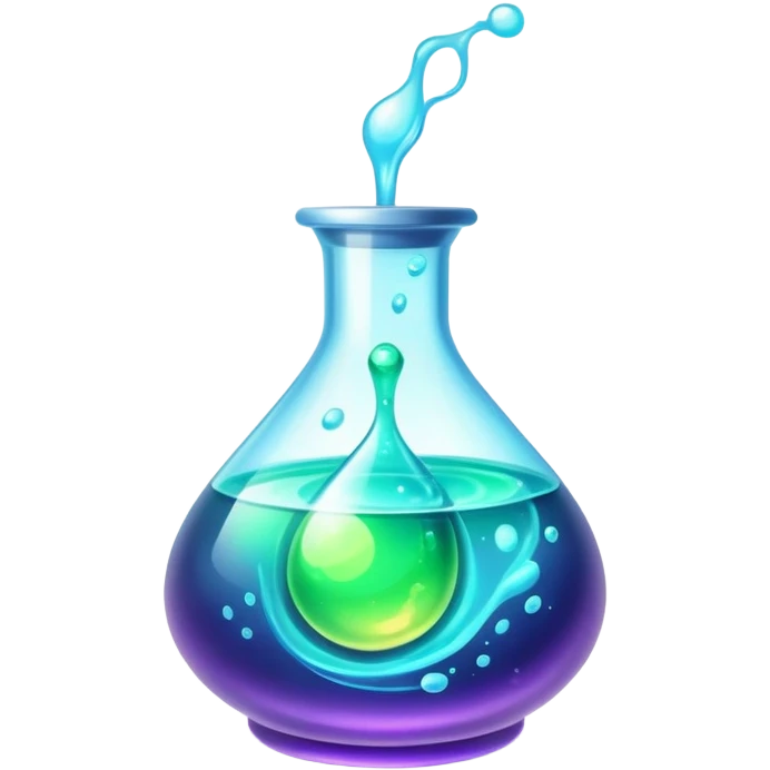 Futuristic magic potion emoji