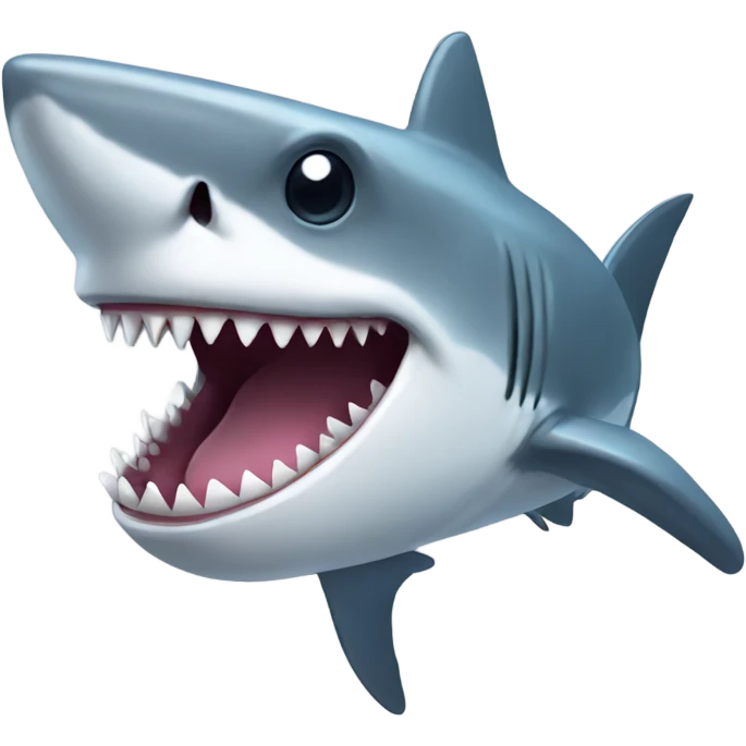 Shark with earrings  emoji