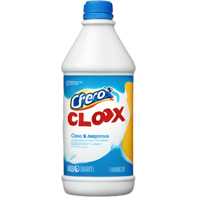 Clorox bottle emoji