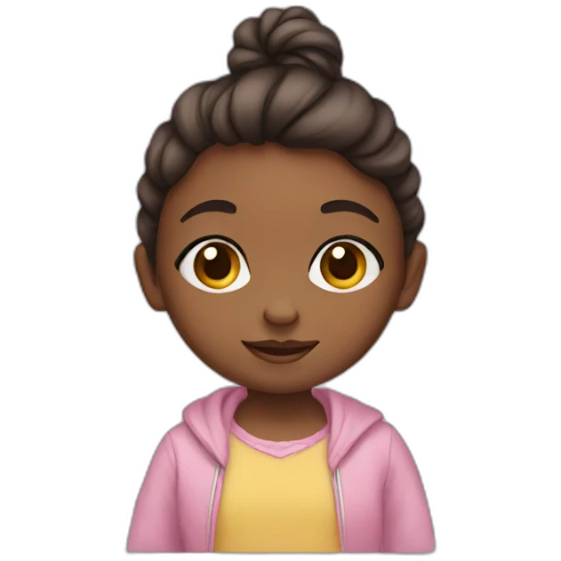girl, baby emoji