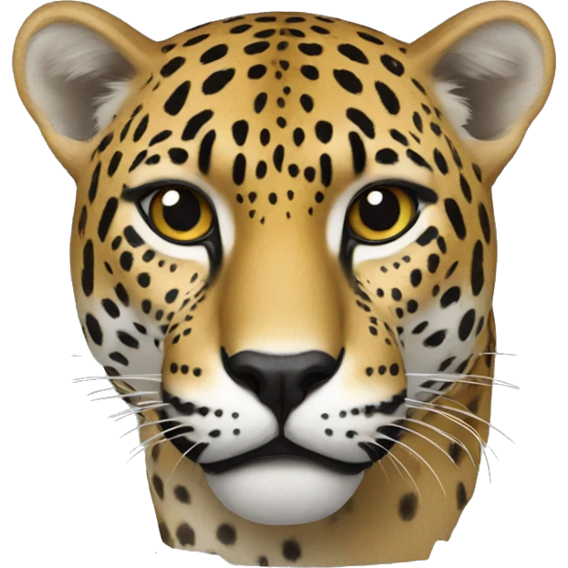 Jaguar apaixonado emoji