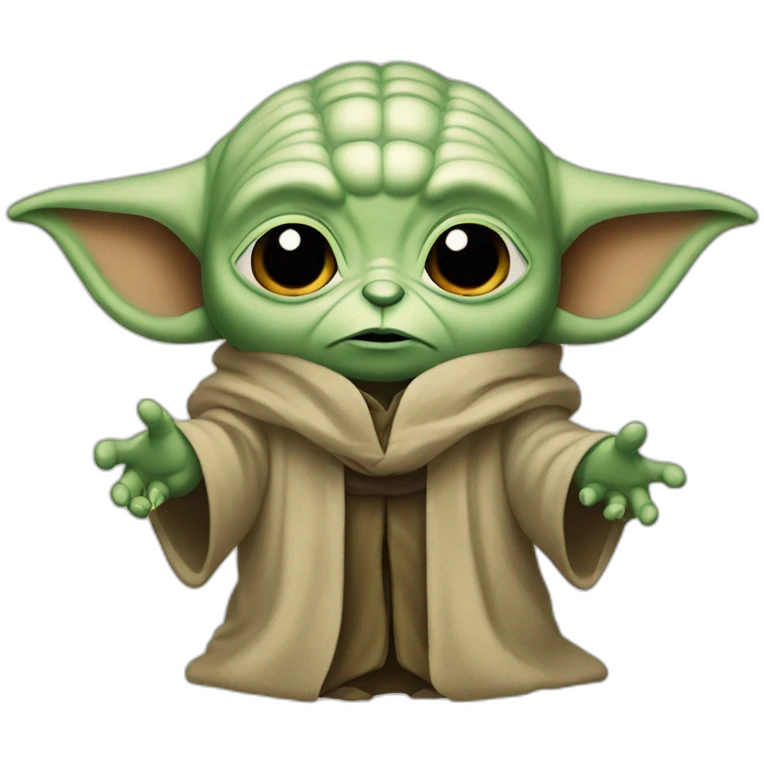 Yoda qui se bat avec harry potter emoji