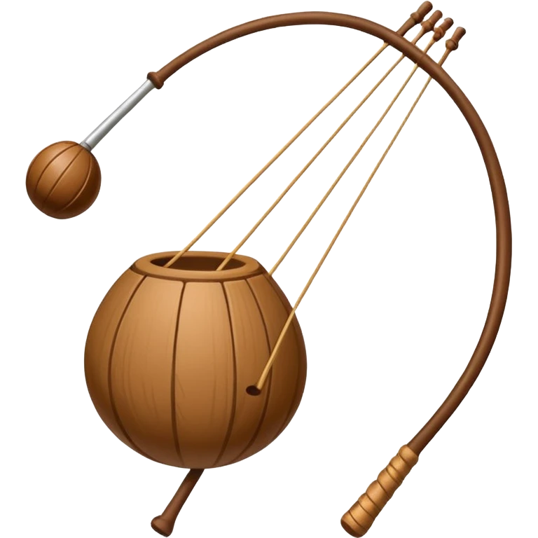 Faça um emoji de berimbau emoji