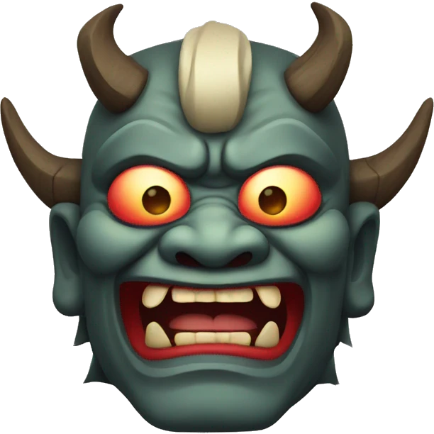 Japanese oni  emoji