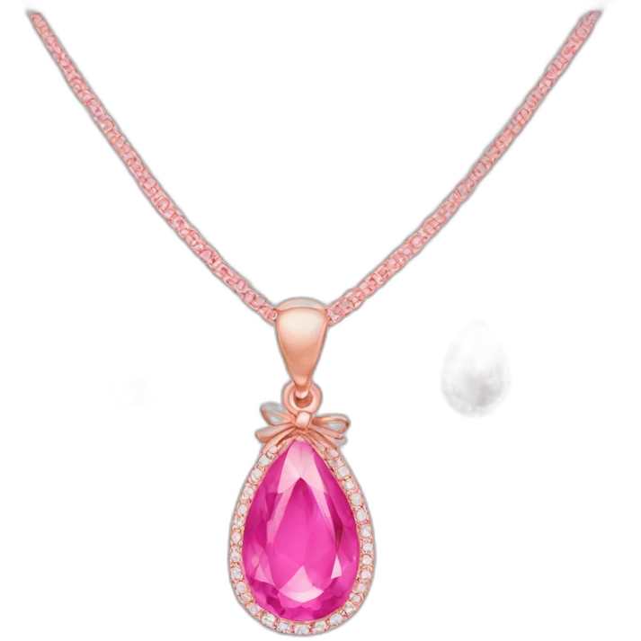 Pink jewelry emoji