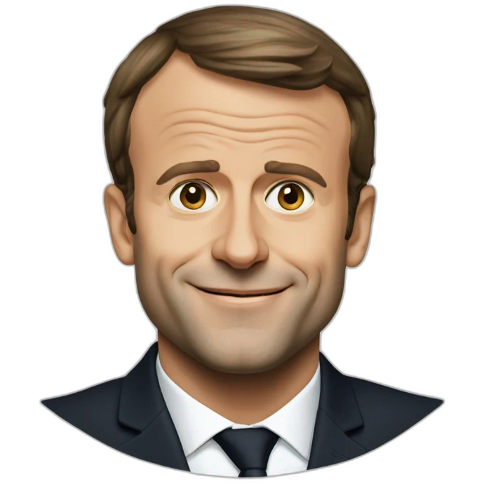 Emmanuel Macron emoji