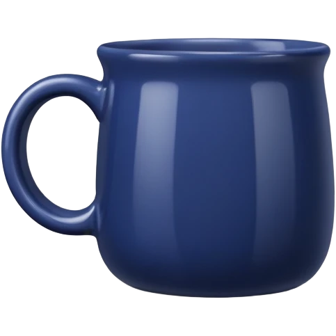 dark blue mug emoji