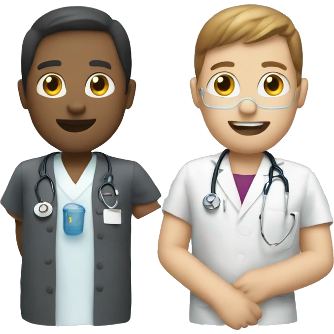 ai healthcare chat similar to how meta's icon looks emoji