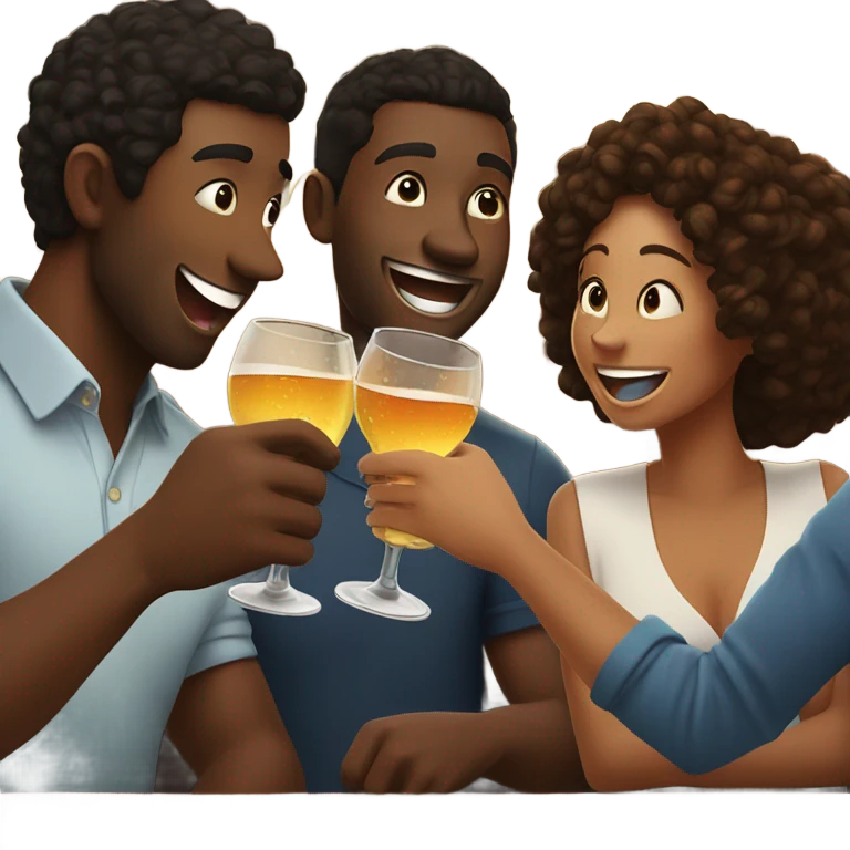 Bar buddies emoji