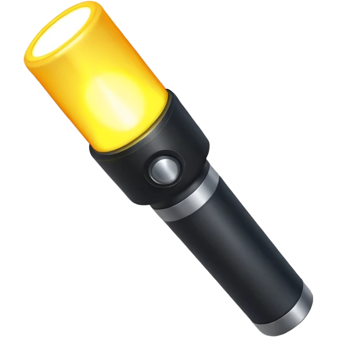 Black torch emoji