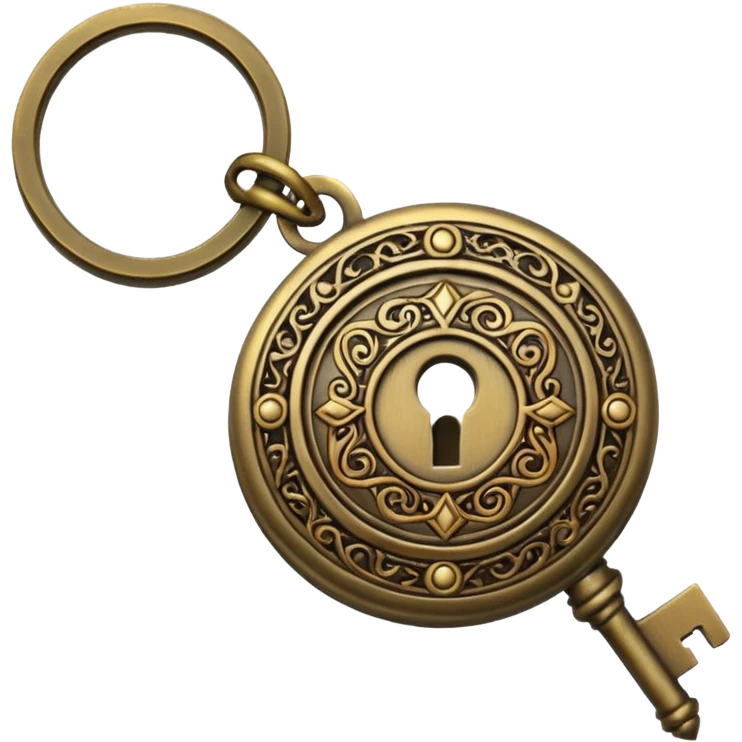 Dungeon key ring emoji