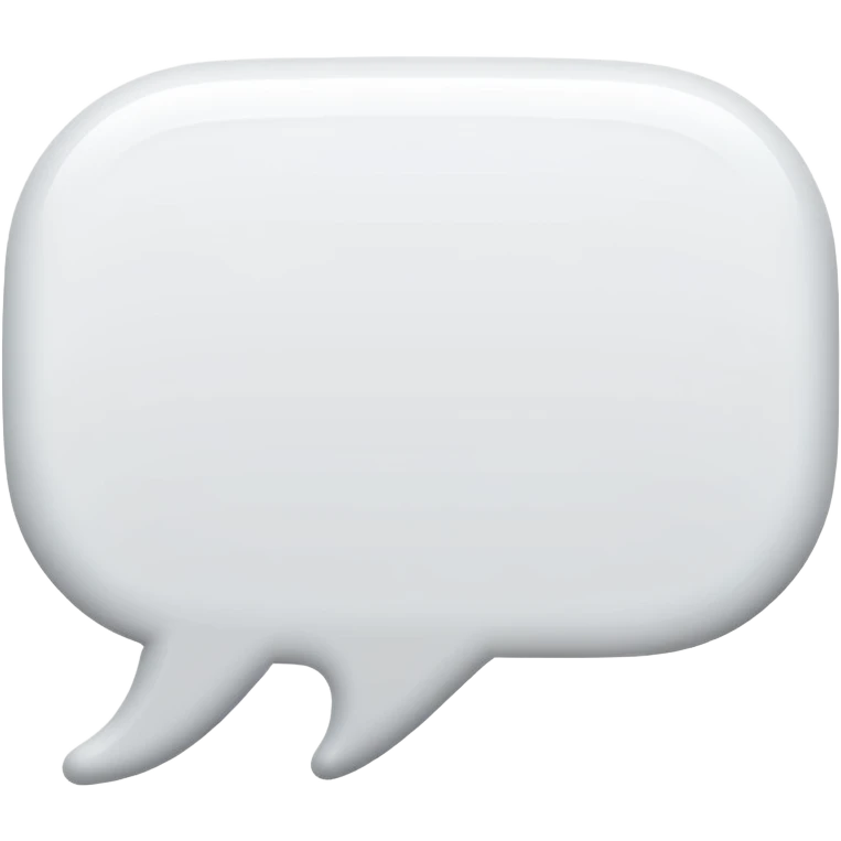 speech bubble emoji