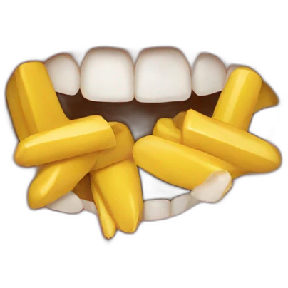 Bitting nails emoji