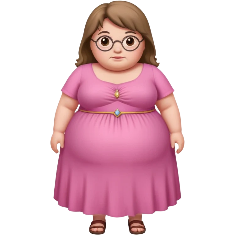 Portrait of a fat lady from Harry Potter  emoji