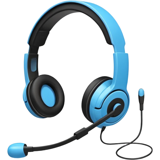 cartoon Meta Quest 2 headset, simplified shapes, white and black, with a touch of blue for highlights, cheerful expression emoji