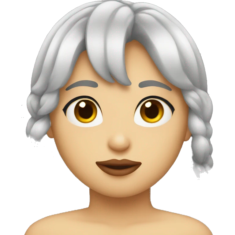 Labios iritados emoji