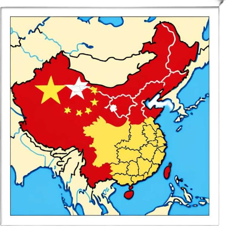 country china and korea emoji