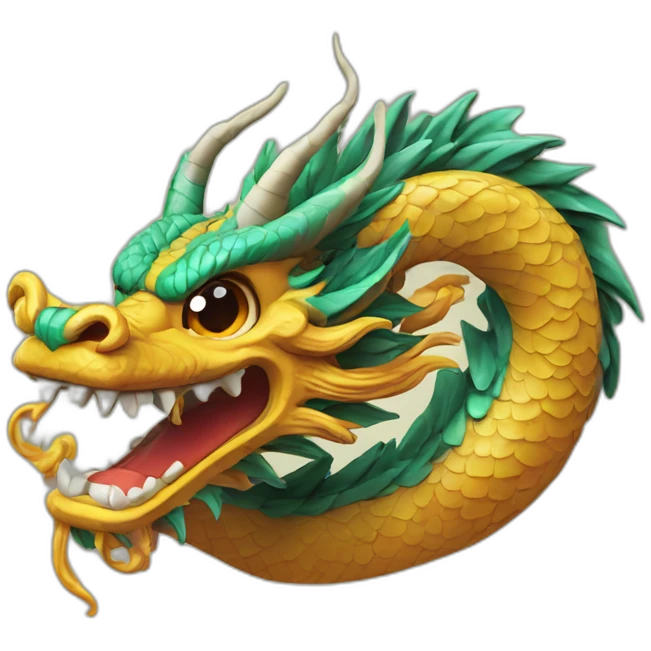 Ran chinese dragon emoji