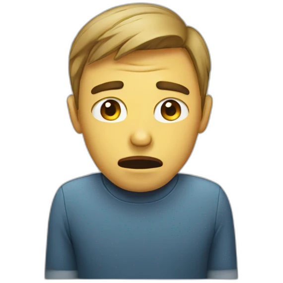 crying tech guy emoji