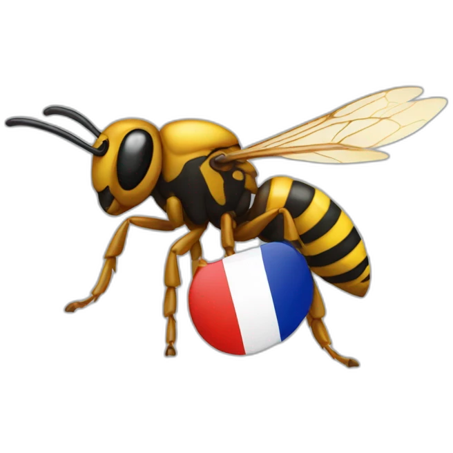 Hornet-french-flag emoji