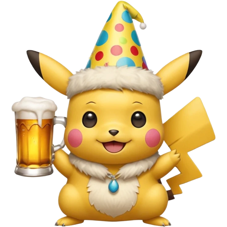 Pikachue bier emoji