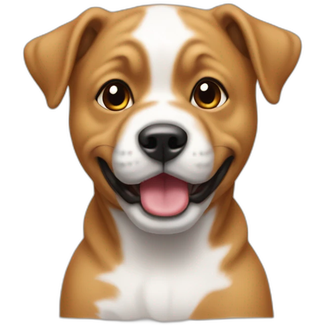 Bébé sur chien emoji