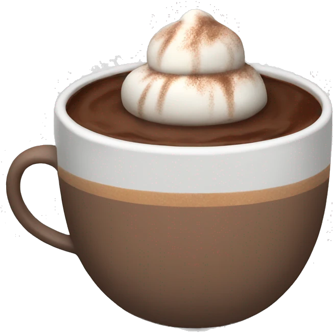 hot chocolate  emoji