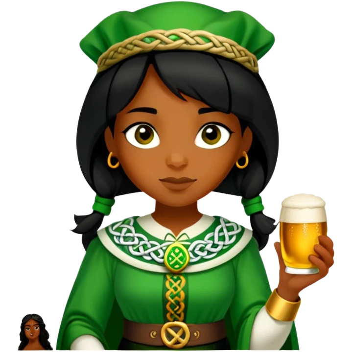 Mirthful Celt emoji