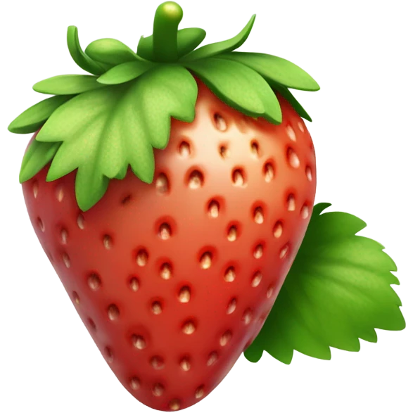 Strawberry cute emoji