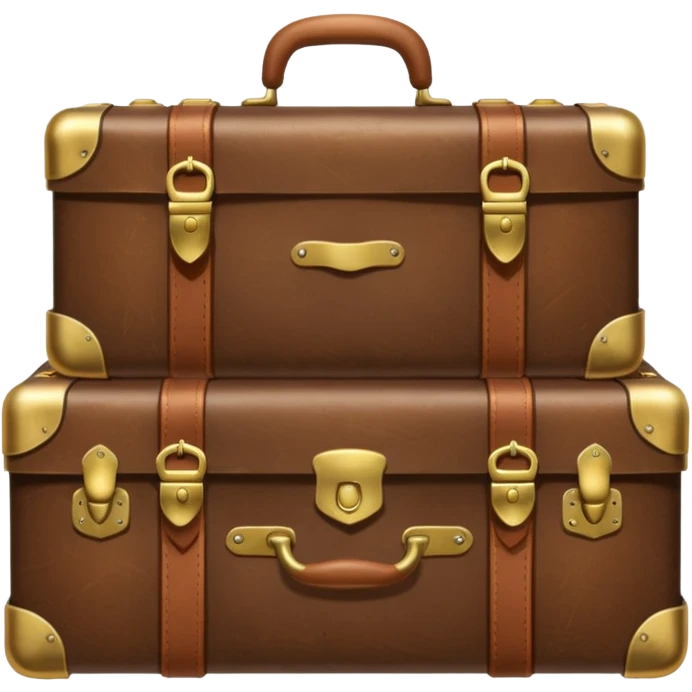 Old style luggage emoji