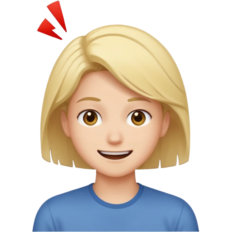 Смайлик боком, перед ним стена, он бьётся об нее головой  emoji