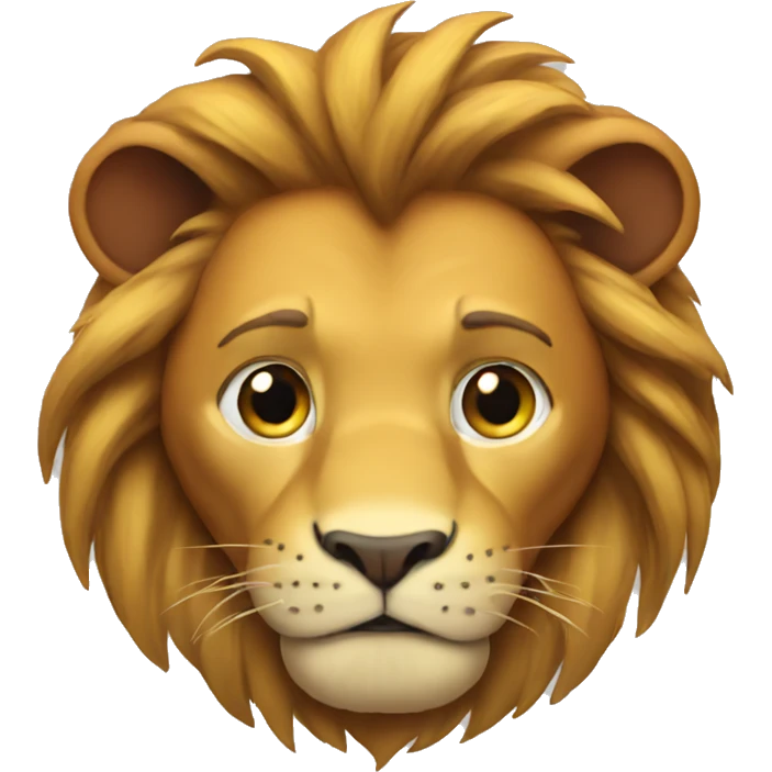Roi lion  emoji