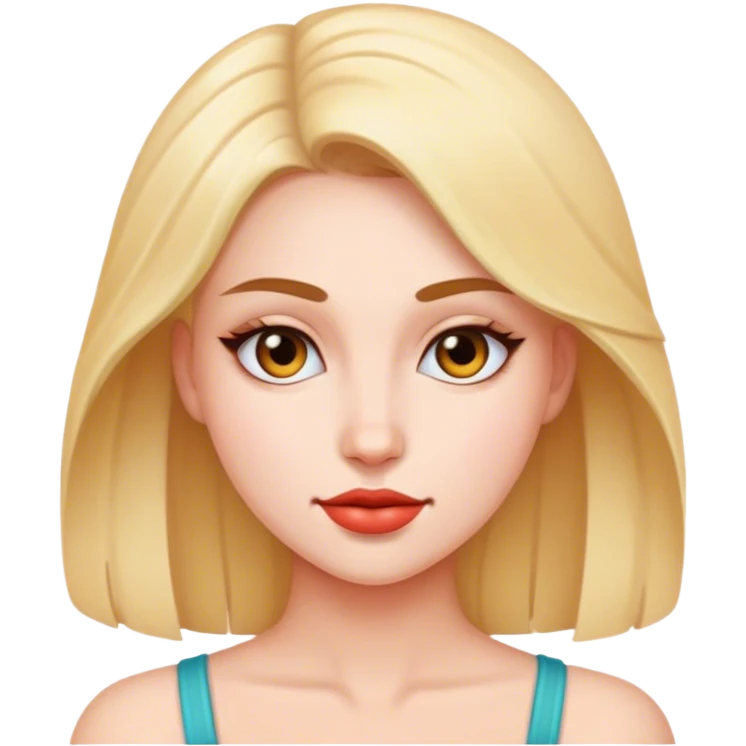 the most beautiful woman emoji