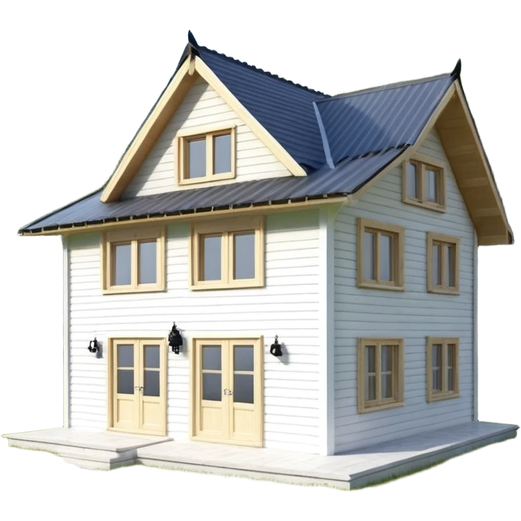 Сделай русскую панельку белого цвета. Она должна быть в виде куба, а также с окнами 3 на 3 на каждом фасаде. Некоторые окна неоново-розовые. emoji