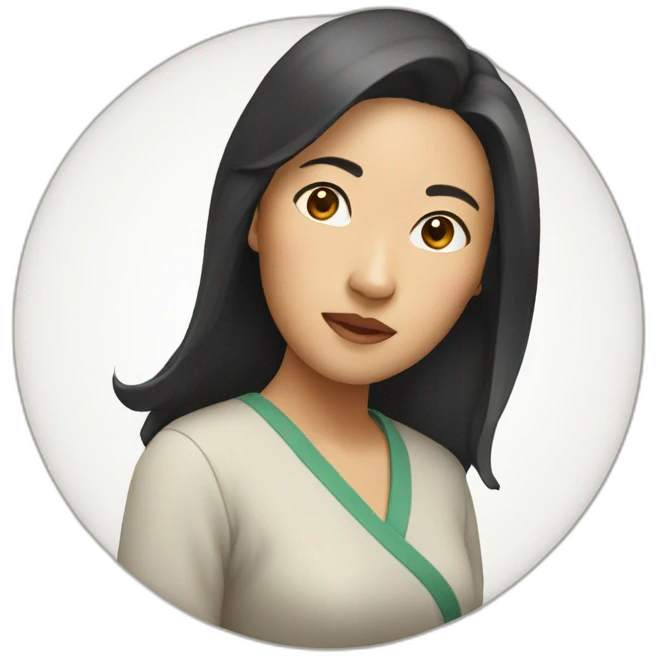 an asian woman emoji
