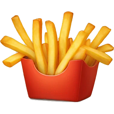 french fries emoji