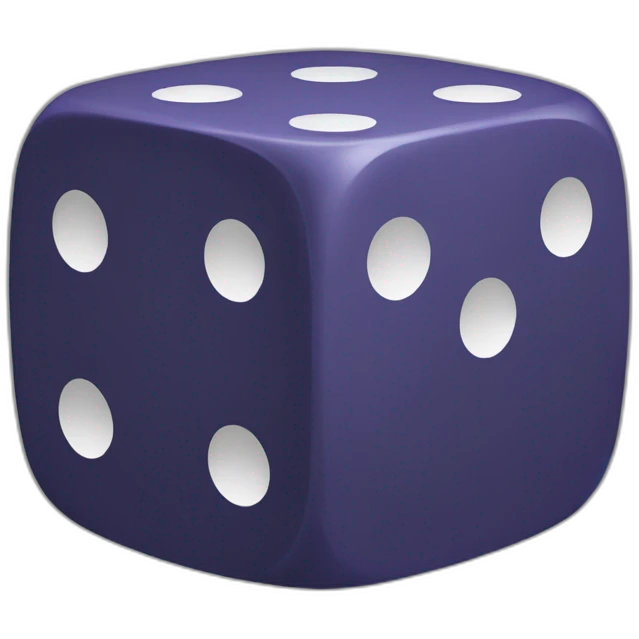dice 20 emoji